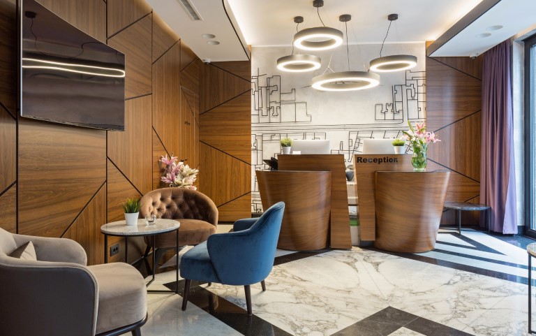 Perete acustic din lemn