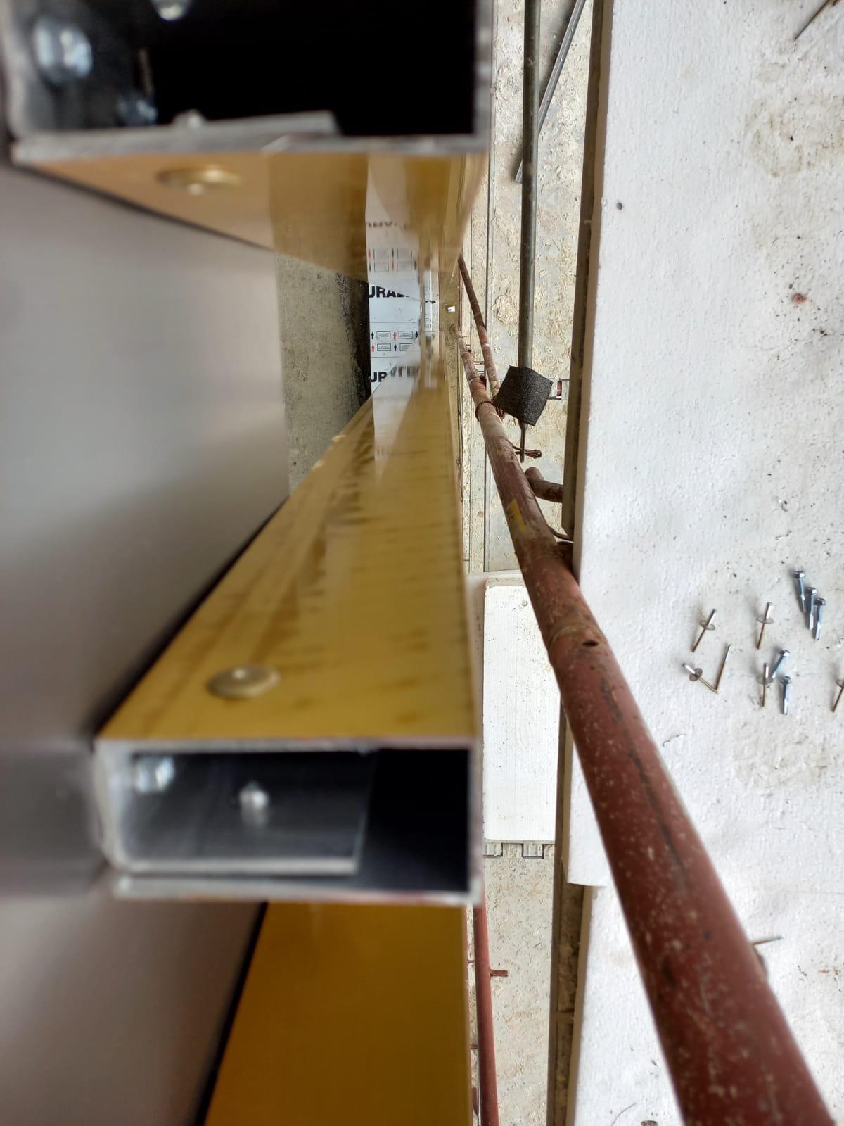 Detaliu fatada din riflaj – Hotel Mercure Sibiu Arsenal